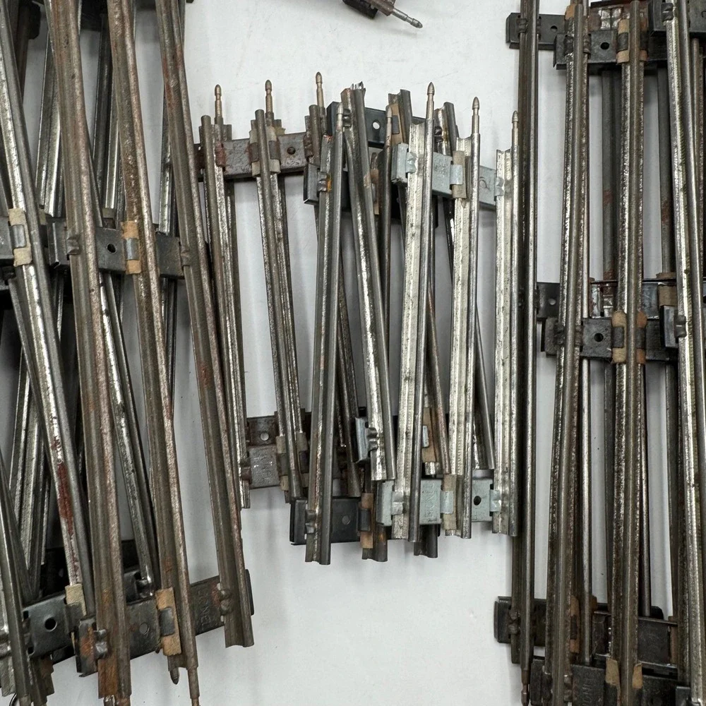 Lionel Train Track Lot 51 O Gauge Vintage Silver Straight Curved 1020 Crossing
